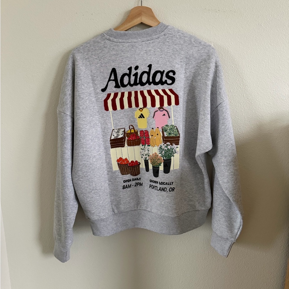 Adidas Farmers Market Graphic Sweatshirt